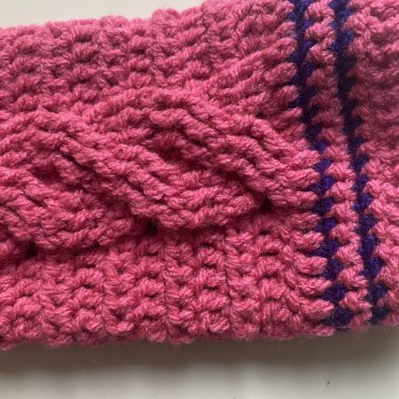 Crochet hand warmers/fingerless gloves