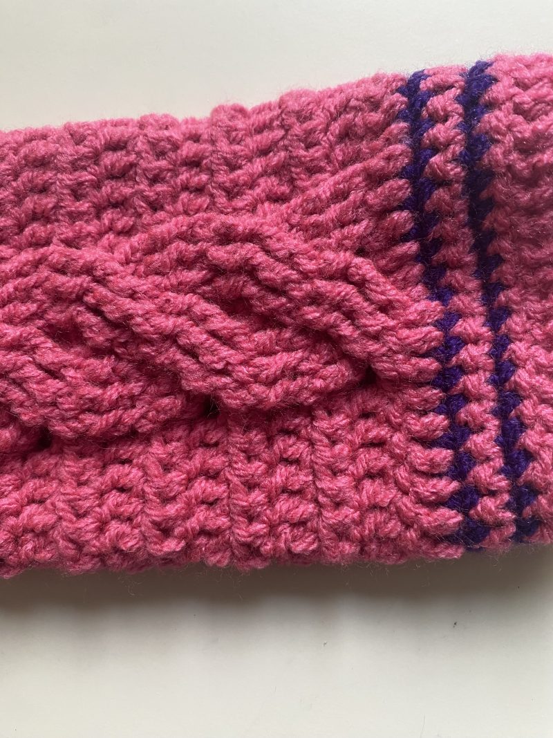 Crochet hand warmers/fingerless gloves