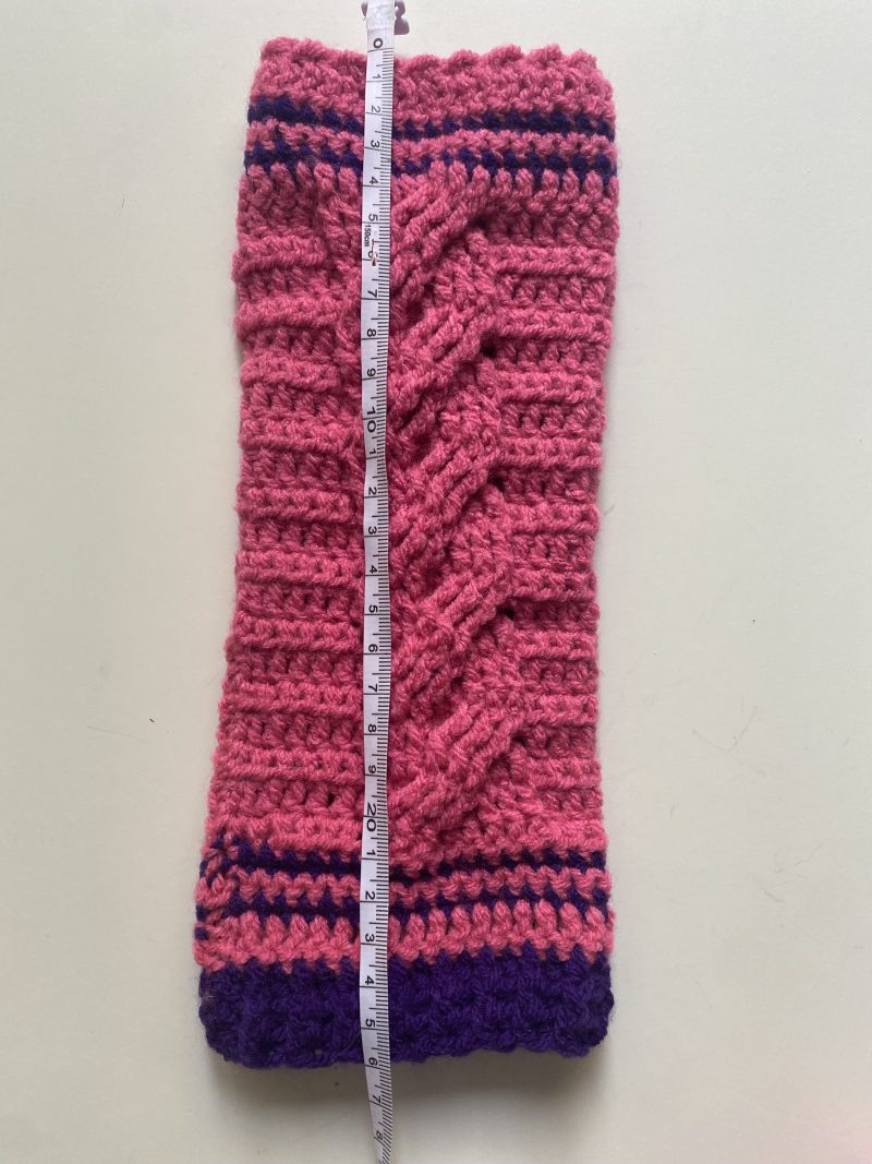 Crochet hand warmers/fingerless gloves