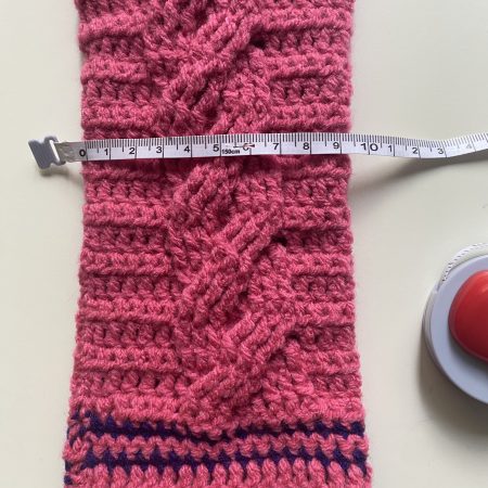 Crochet hand warmers/fingerless gloves