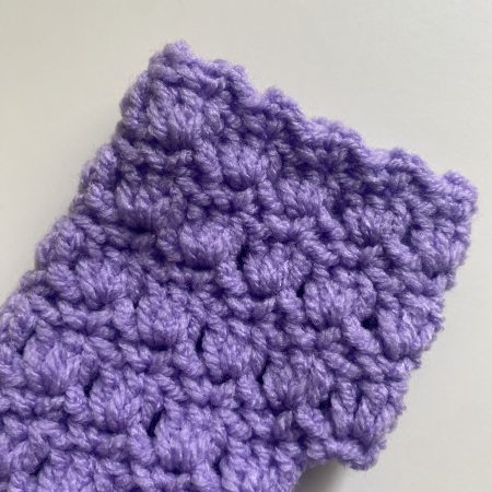 Crochet hand warmers/fingerless gloves