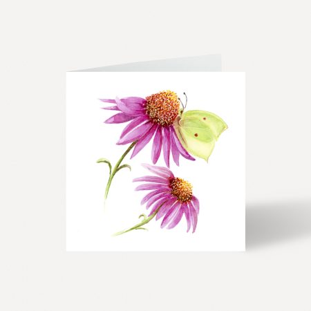 'Green Hairstreak' Greeting Card Notelet