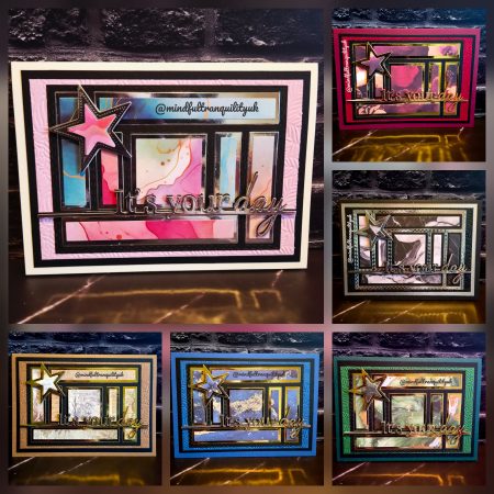 Starlight It's Your Day Greeting Card | Marble Luxe Collection | Multiple Colours Available