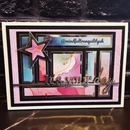 Starlight It's Your Day Greeting Card | Marble Luxe Collection | Multiple Colours Available