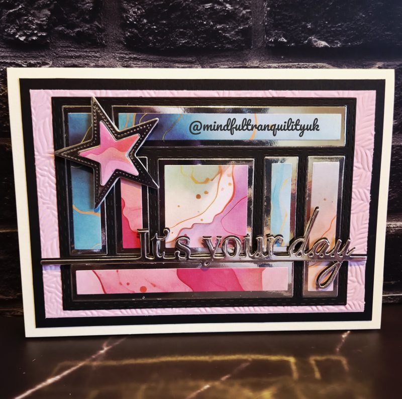 Starlight It's Your Day Greeting Card | Marble Luxe Collection | Multiple Colours Available