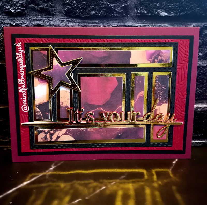 Starlight It's Your Day Greeting Card | Marble Luxe Collection | Multiple Colours Available