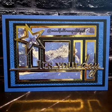 Starlight It's Your Day Greeting Card | Marble Luxe Collection | Multiple Colours Available