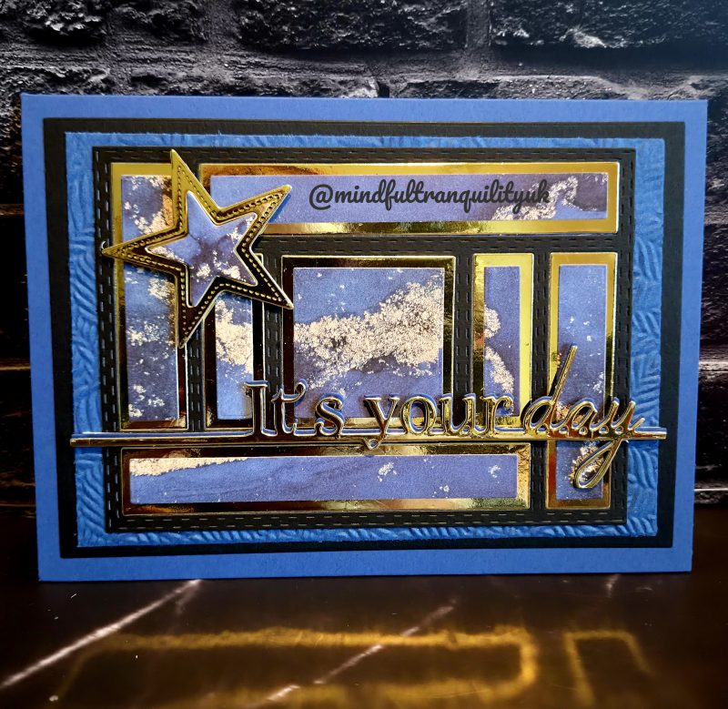 Starlight It's Your Day Greeting Card | Marble Luxe Collection | Multiple Colours Available