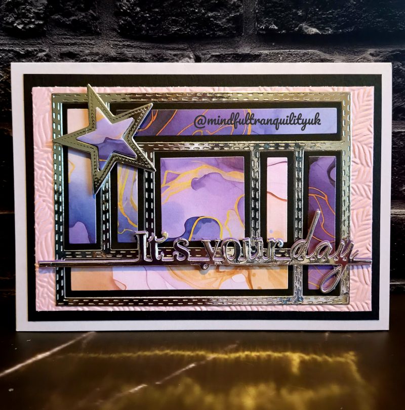 Starlight It's Your Day Greeting Card | Marble Luxe Collection | Multiple Colours Available