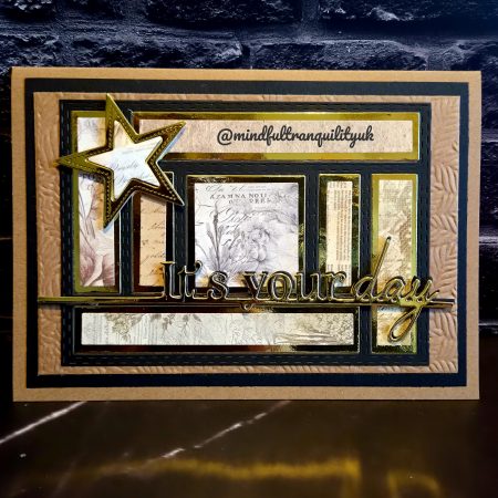 Starlight It's Your Day Greeting Card | Marble Luxe Collection | Multiple Colours Available
