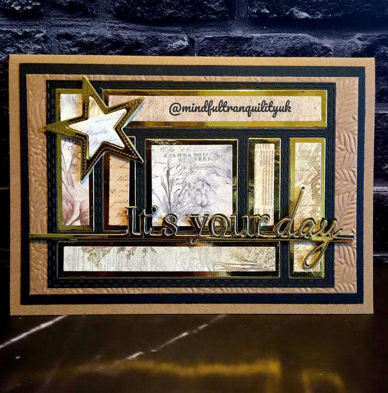 Starlight It's Your Day Greeting Card | Marble Luxe Collection | Multiple Colours Available