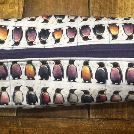 Quilted hair tool bag
