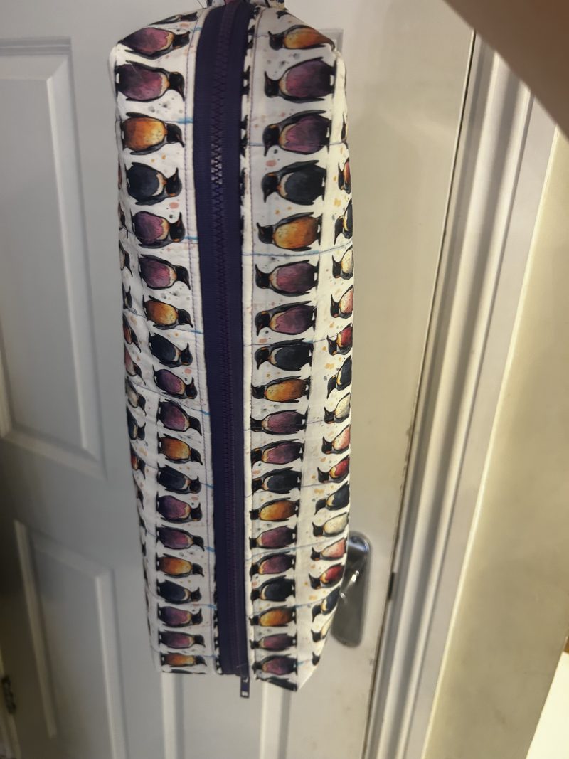 Quilted hair tool bag
