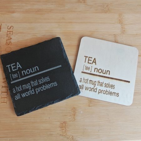 Engraved Tea coaster