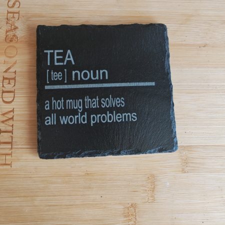 Engraved Tea coaster