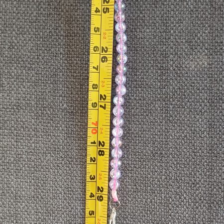 2 In 1 Face Mask Lanyard & Glasses Holder – Lilac Beads