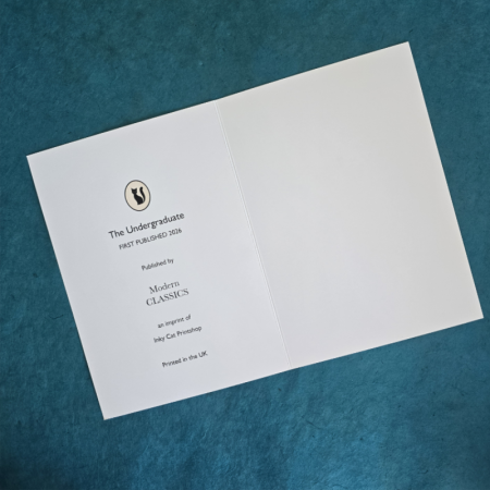 The Undergraduate Starting Uni Card | University Card | New Student Card | Penguin Style Book Card | A5