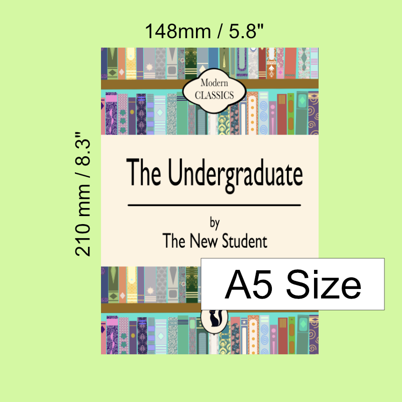The Undergraduate Starting Uni Card | University Card | New Student Card | Penguin Style Book Card | A5