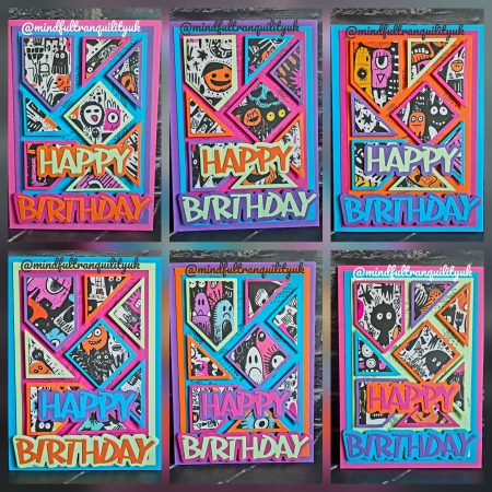 Monster Doodle Birthday Card | Urban Street Art Greeting Card | Graffiti Inspired Happy Birthday Card | Colourful Monster Art Card | Handmade Birthday Card | 5x7 inches
