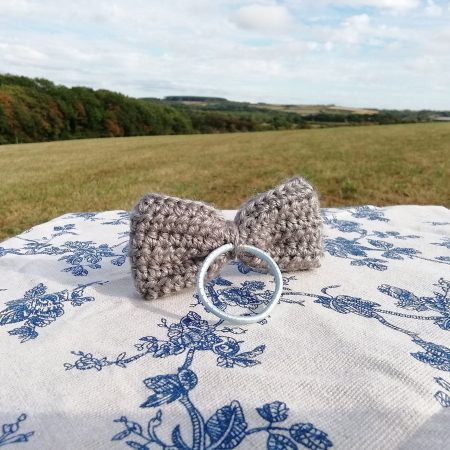 Small Crochet Bows / Flowers Handmade