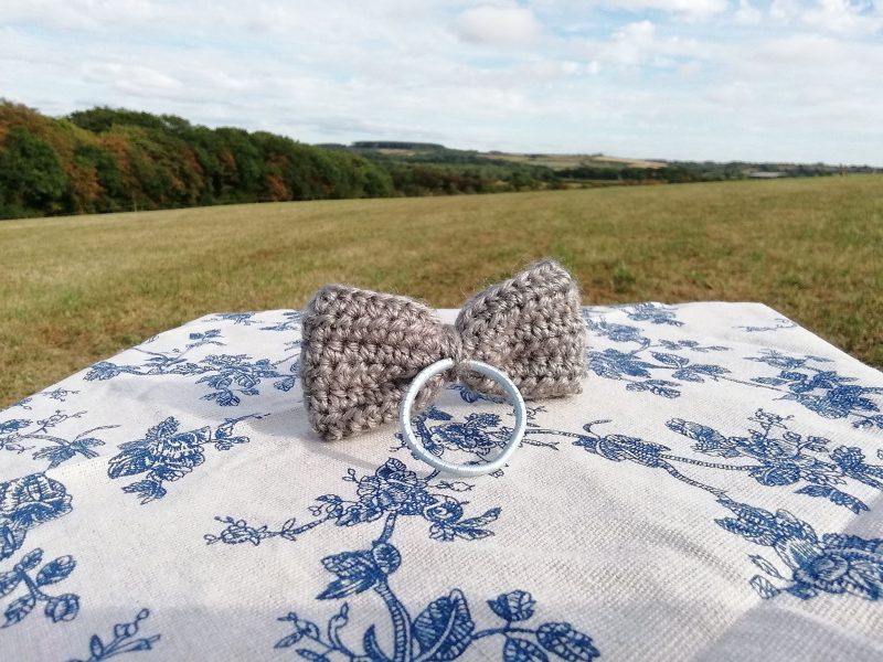Small Crochet Bows / Flowers Handmade