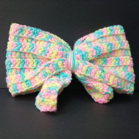Handmade Crochet Hair Bow, Accessories Extra Large