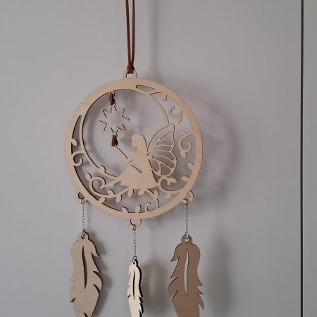 Dreamcatcher Wall Hanging, Spider Web Charm, Native Charms, Wooden Hoop Decoration