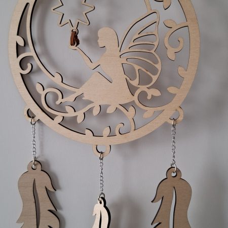 Dreamcatcher Wall Hanging, Spider Web Charm, Native Charms, Wooden Hoop Decoration