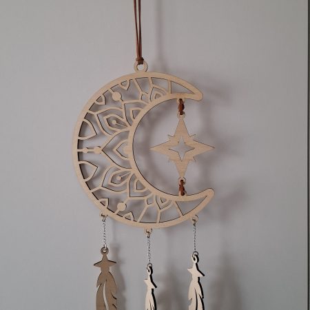 Dreamcatcher Wall Hanging, Spider Web Charm, Native Charms, Wooden Hoop Decoration
