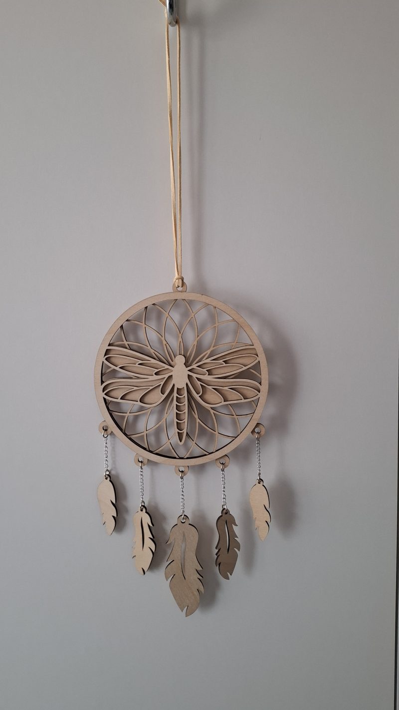Dreamcatcher Wall Hanging, Spider Web Charm, Native Charms, Wooden Hoop Decoration