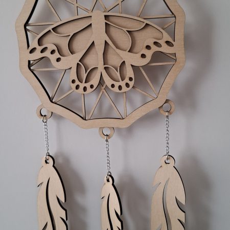 Dreamcatcher Wall Hanging, Spider Web Charm, Native Charms, Wooden Hoop Decoration