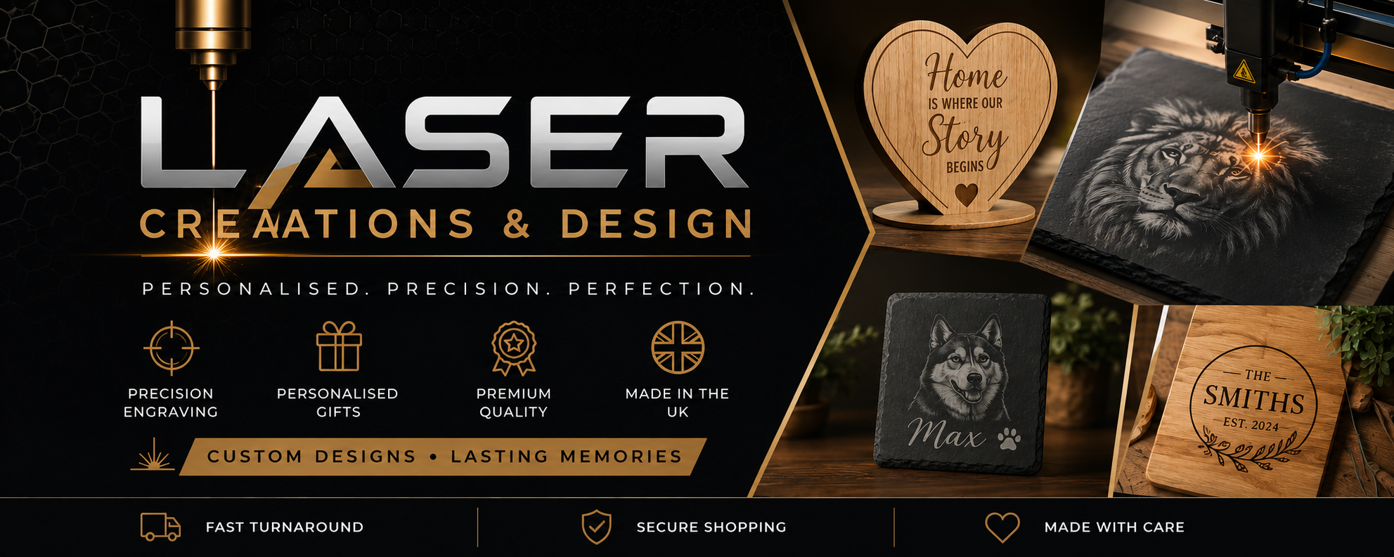 Laser creation and design