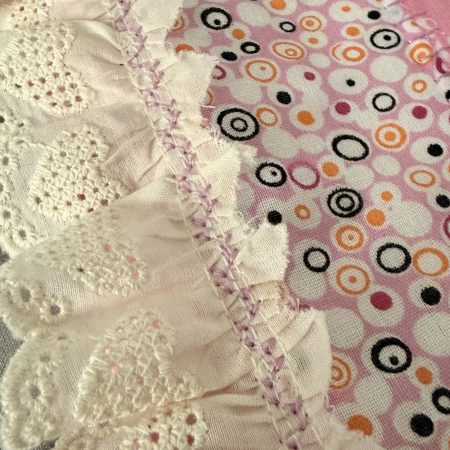 Handmade Pink Patchwork Book Sleeve | Shabby Chic • Cottagecore • Romantic Vintage