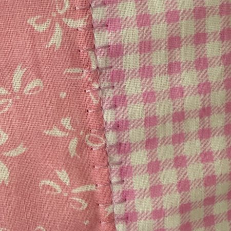 Handmade Pink Patchwork Book Sleeve | Shabby Chic • Cottagecore • Romantic Vintage