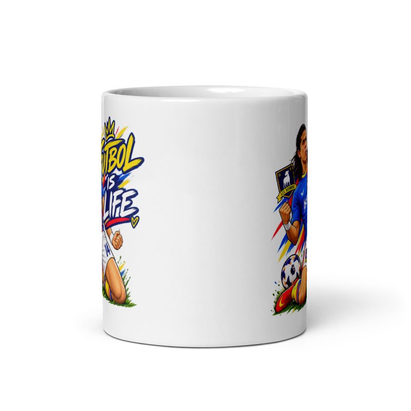 Dani Rojas Futbol Is Life Mug – White Ceramic 11oz Funny Football Fan Gift