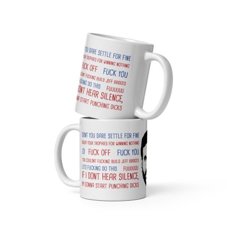 Roy Kent Royisms Mug – White Ceramic 11oz Rude Football Comedy Fan Gift