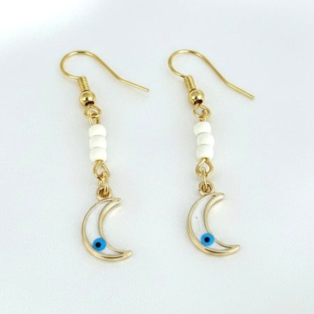 Celestial Moon -Earrings in a Bottle