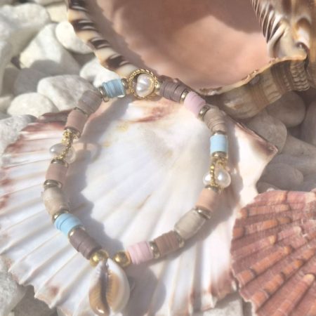 The Seashell Sweetheart Bracelet (one of a kind)