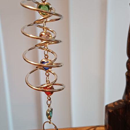 Miniature Hanging Suncatcher – Hearts