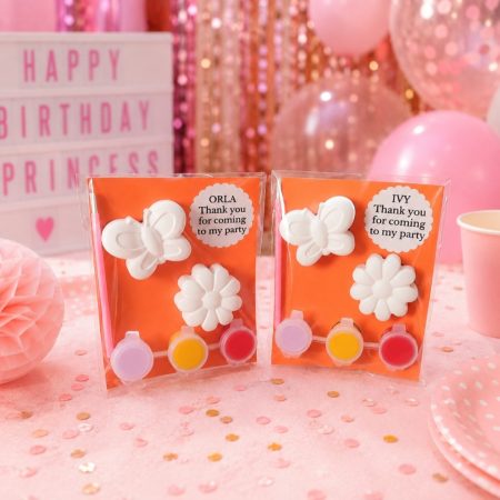 Paint Your Own Plaster Butterfly Craft Activity, Butterfly Gift, Butterfly Party Bag Filler,Kids Party Activity 🦋