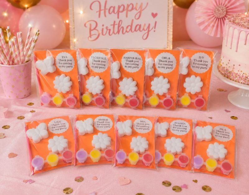 Paint Your Own Plaster Butterfly Craft Activity, Butterfly Gift, Butterfly Party Bag Filler,Kids Party Activity 🦋