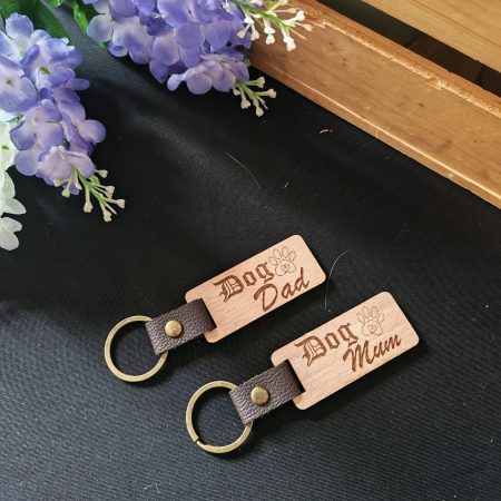 Keyring , dog mum dog dad