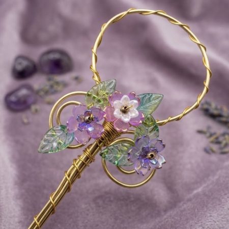 Lavender Blossom Bubble Wand