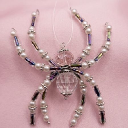 Pearl Spider Suncatcher