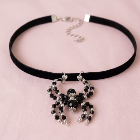 Velvet Widow Spider Choker