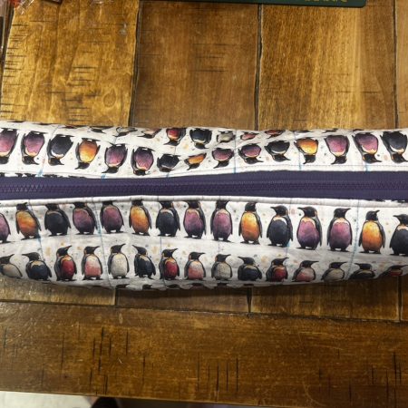 Quilted hair tool bag