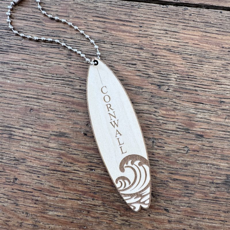 Cornwall Surfboard Bag Charm