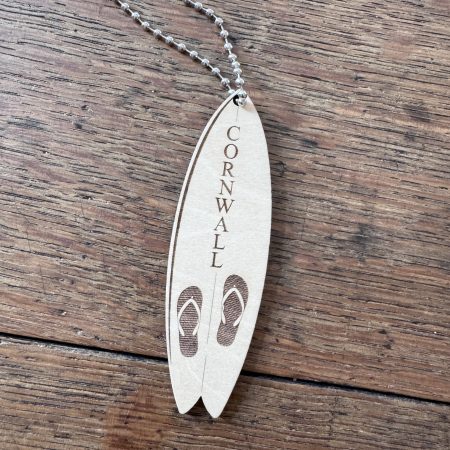 Cornwall Surfboard Bag Charm
