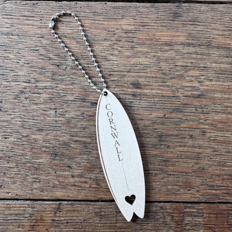 Cornwall Surfboard Bag Charm