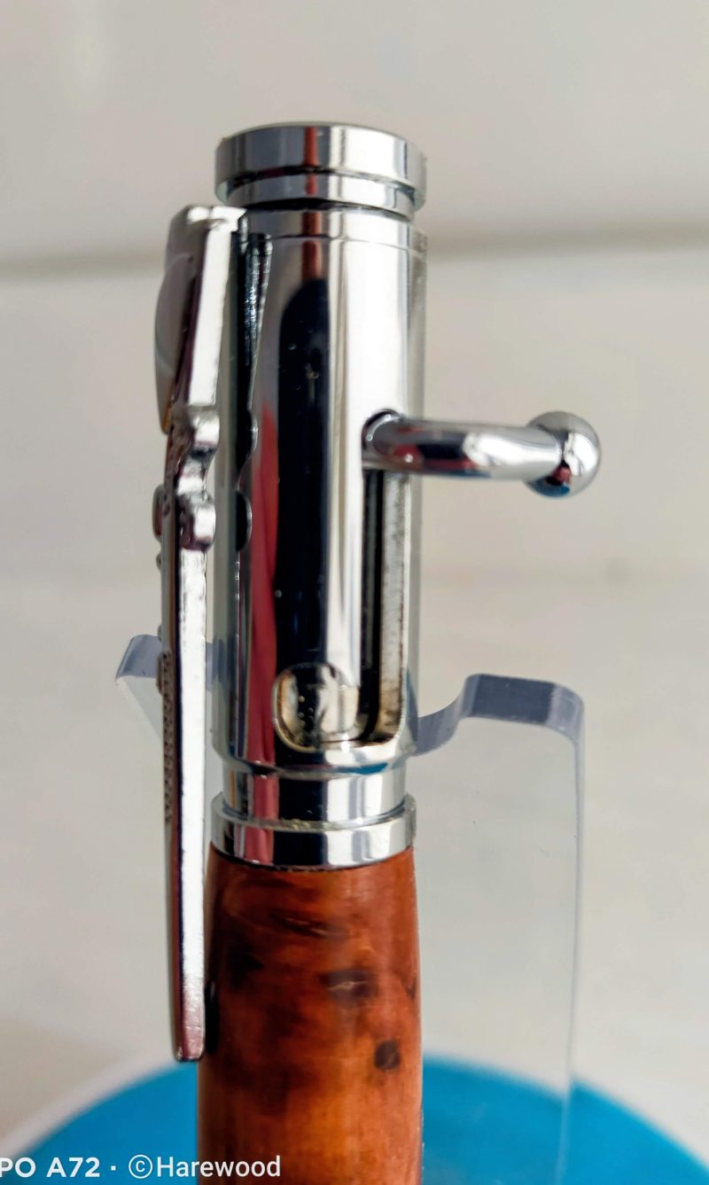 LEE ENFIELD style HANDCRAFTED WOOD TURNED PEN.